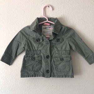 Army Green Carter’s Baby Jacket 6M